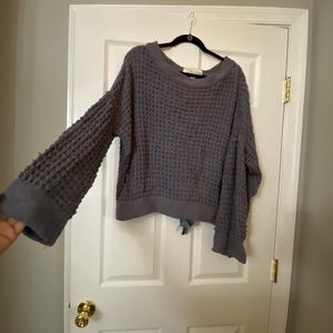 Gray sweater